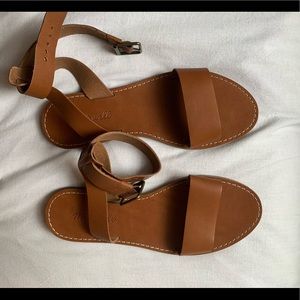 Madewell The Boardwalk Ankle-Strap Sandal